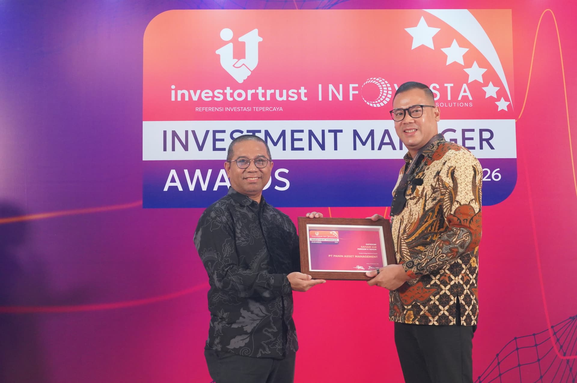 Borong Dua Penghargaan di Investment Manager Awards 2026, Panin Asset Management Tegaskan Konsistensi Kinerja