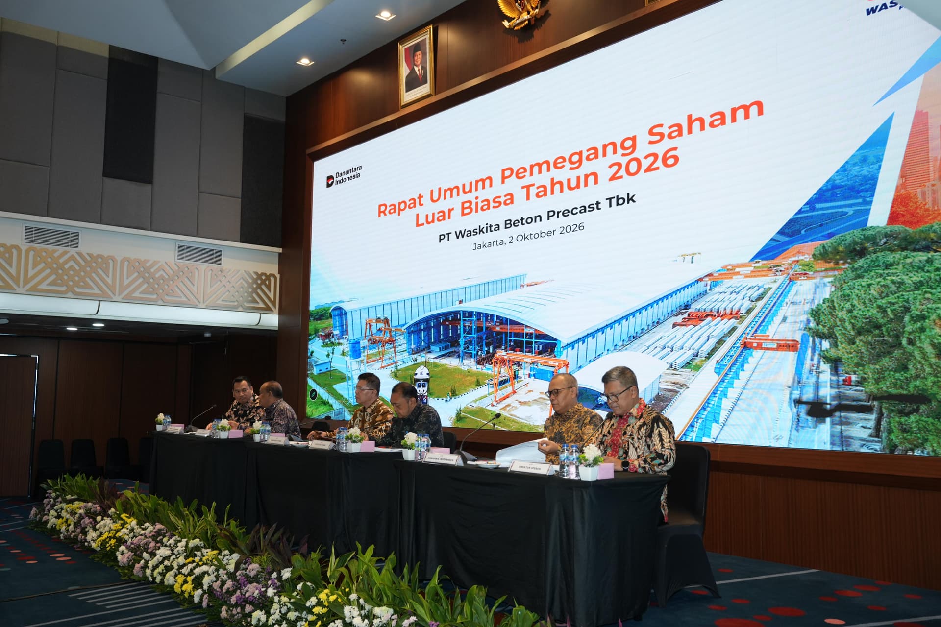 Waskita Beton (WSBP) Dapat Restu Pemegang Saham untuk Susun RJPP dan RKAP 2027