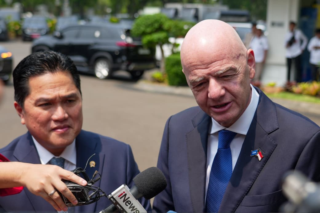 Bertemu Prabowo di Istana, Gianni Infantino Puji Indonesia sebagai Tuan Rumah FIFA ASEAN Cup 2026