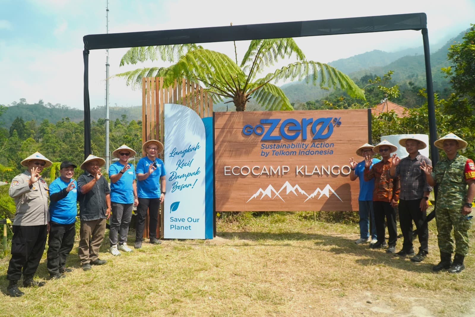 Telkom Bangun Ekosistem Keberlanjutan di Klangon, Tanam 200 Pohon hingga Kelola Sampah