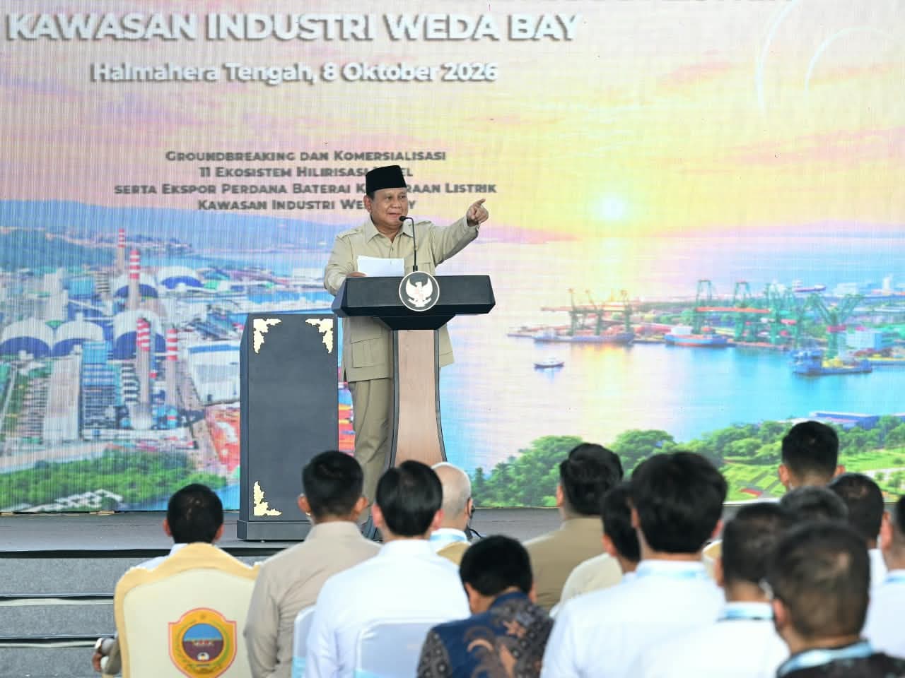 Prabowo Tegaskan Ekspor Baterai Kendaraan Listrik Bukti Keberhasilan Strategi Hilirisasi Indonesia
