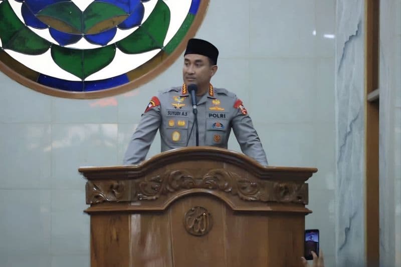Kapolri Suyudi Ingatkan Jajaran Kepolisian untuk Rendah Hati dan Tidak Sombong