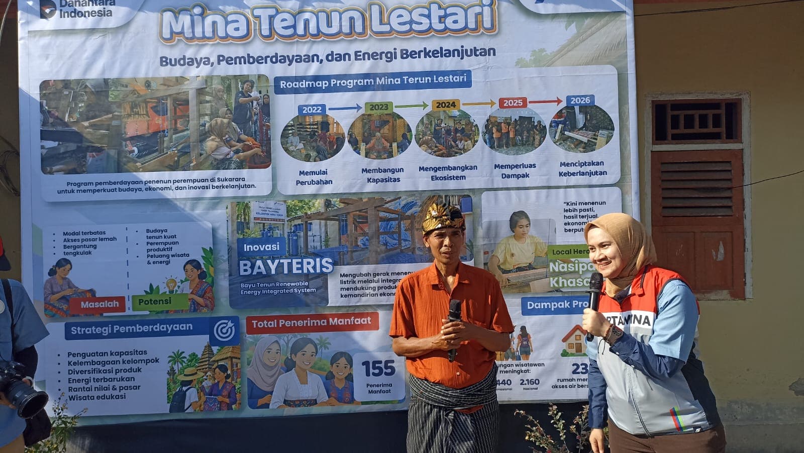 Pertamina Patra Niaga Dukung Perempuan Lombok Merajut Masa Depan Lewat Mina Tenun