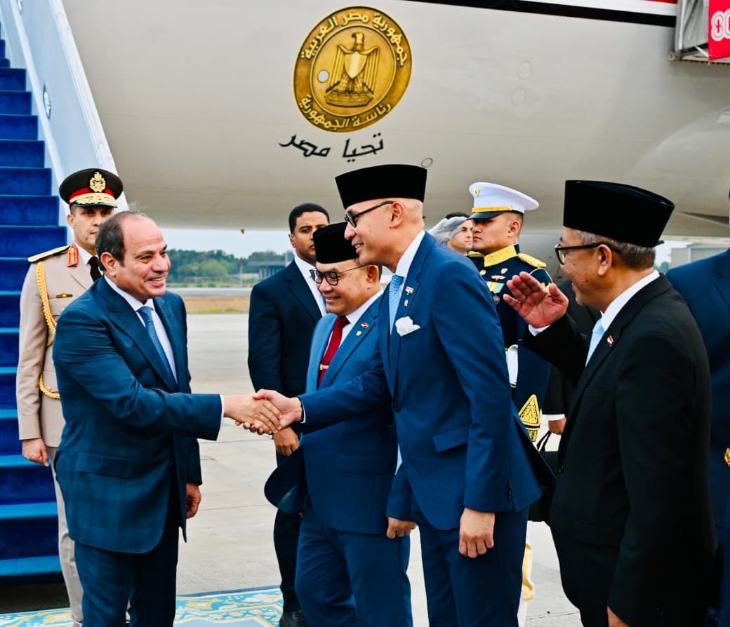 Tiba di Jakarta, Presiden Mesir Abdel Fattah El-Sisi Bakal Bertemu Prabowo Besok