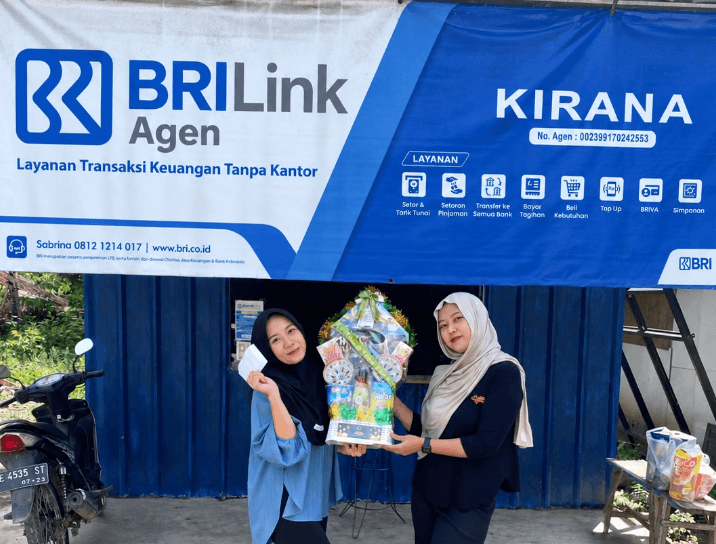   Tembus Lebih dari 2 Ribu Transaksi per Bulan, BRILink Agen Kirana Perluas Inklusi Keuangan di Pedesaan  