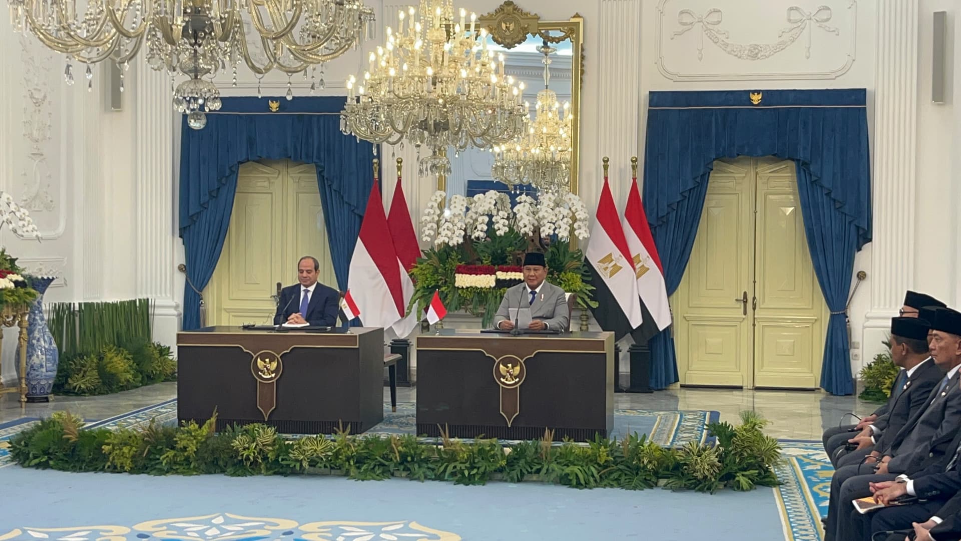 Prabowo dan El-Sisi Sepakat Dorong Pembentukan Economic Partnership Agreement RI-Mesir 