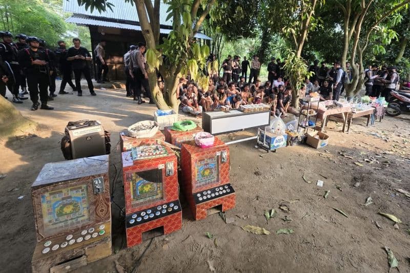 Bareskrim Polri Gerebek 9 Sarang Narkoba di Sumut