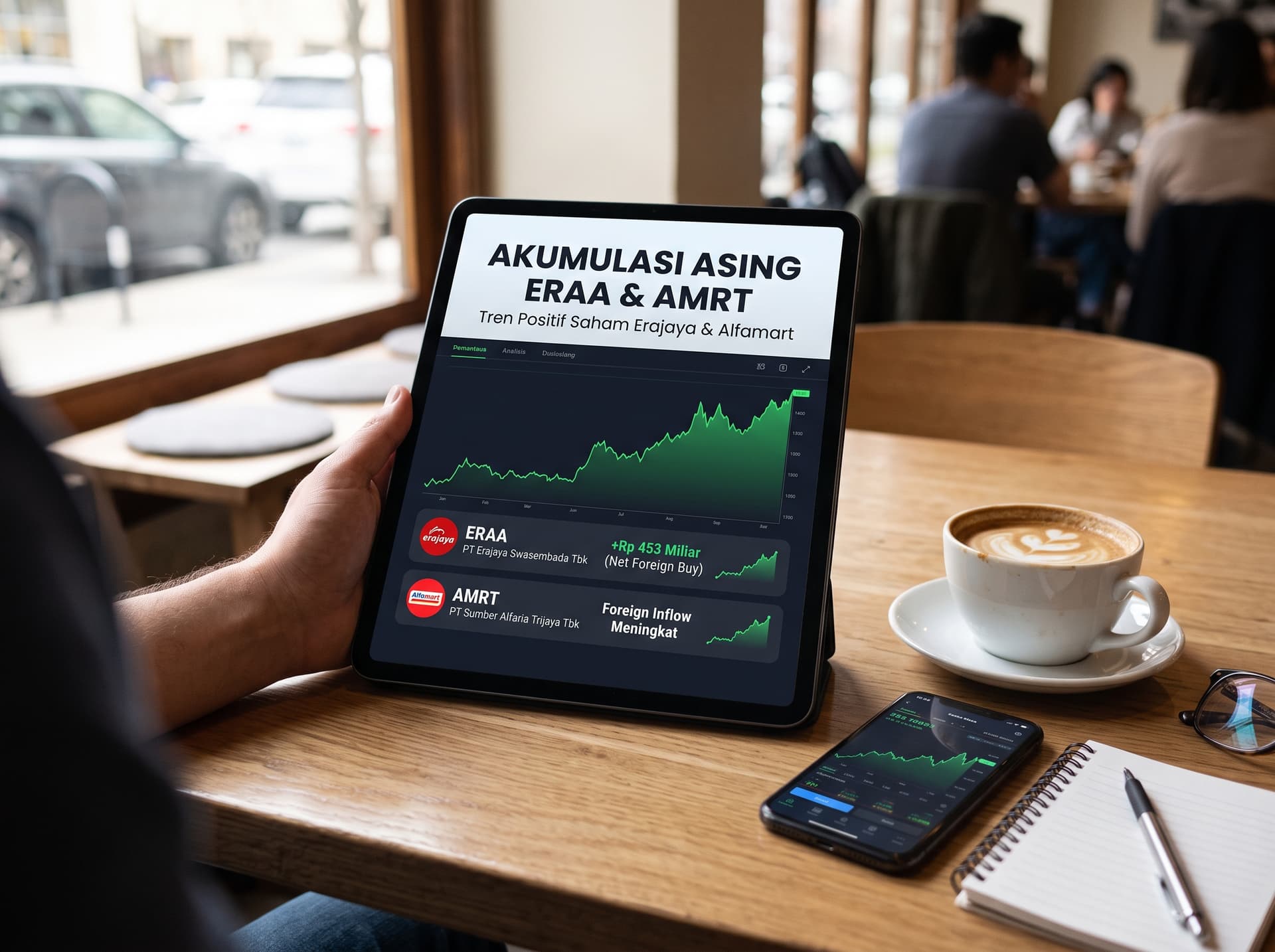 Saham ERAA Dan AMRT Mulai Gencar Diakumulasi Asing, Saatnya Mulai Melirik?