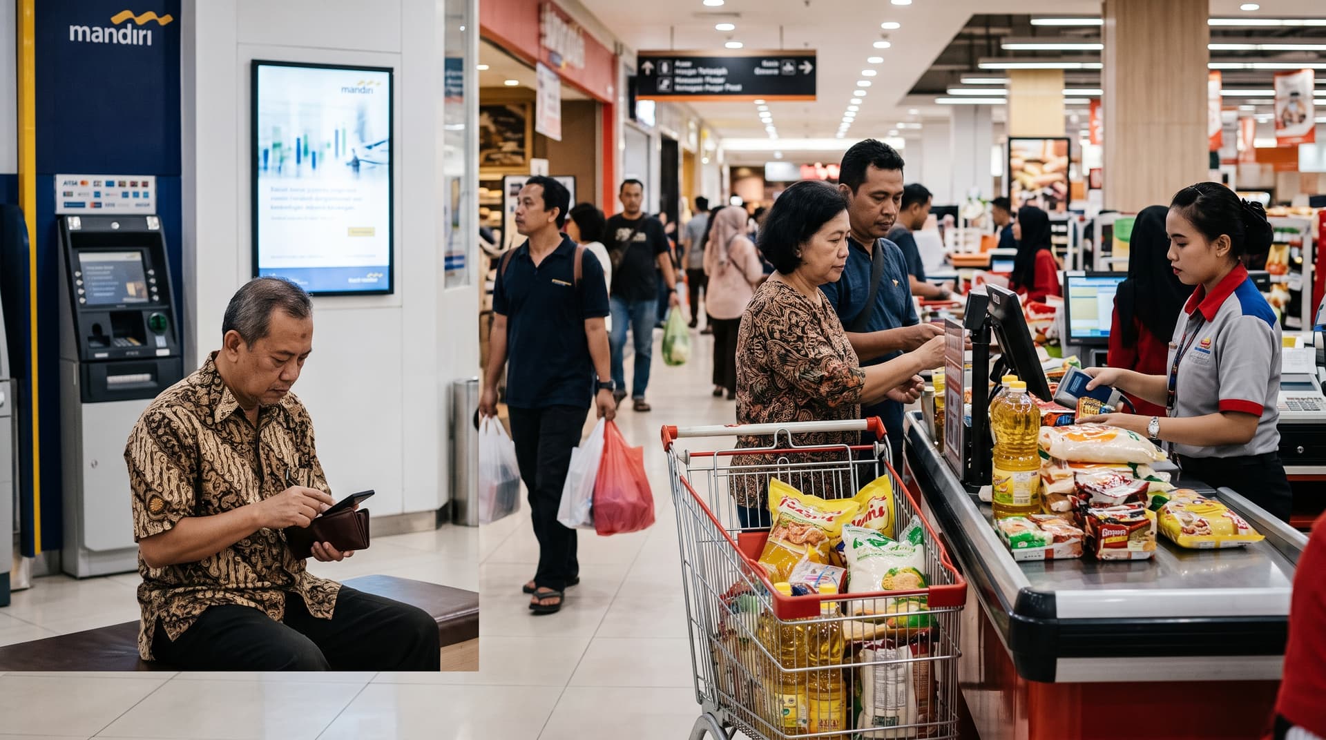 Indonesian Consumers Squeezed as Rising Living Costs Erode Savings to Multi-Month Lows