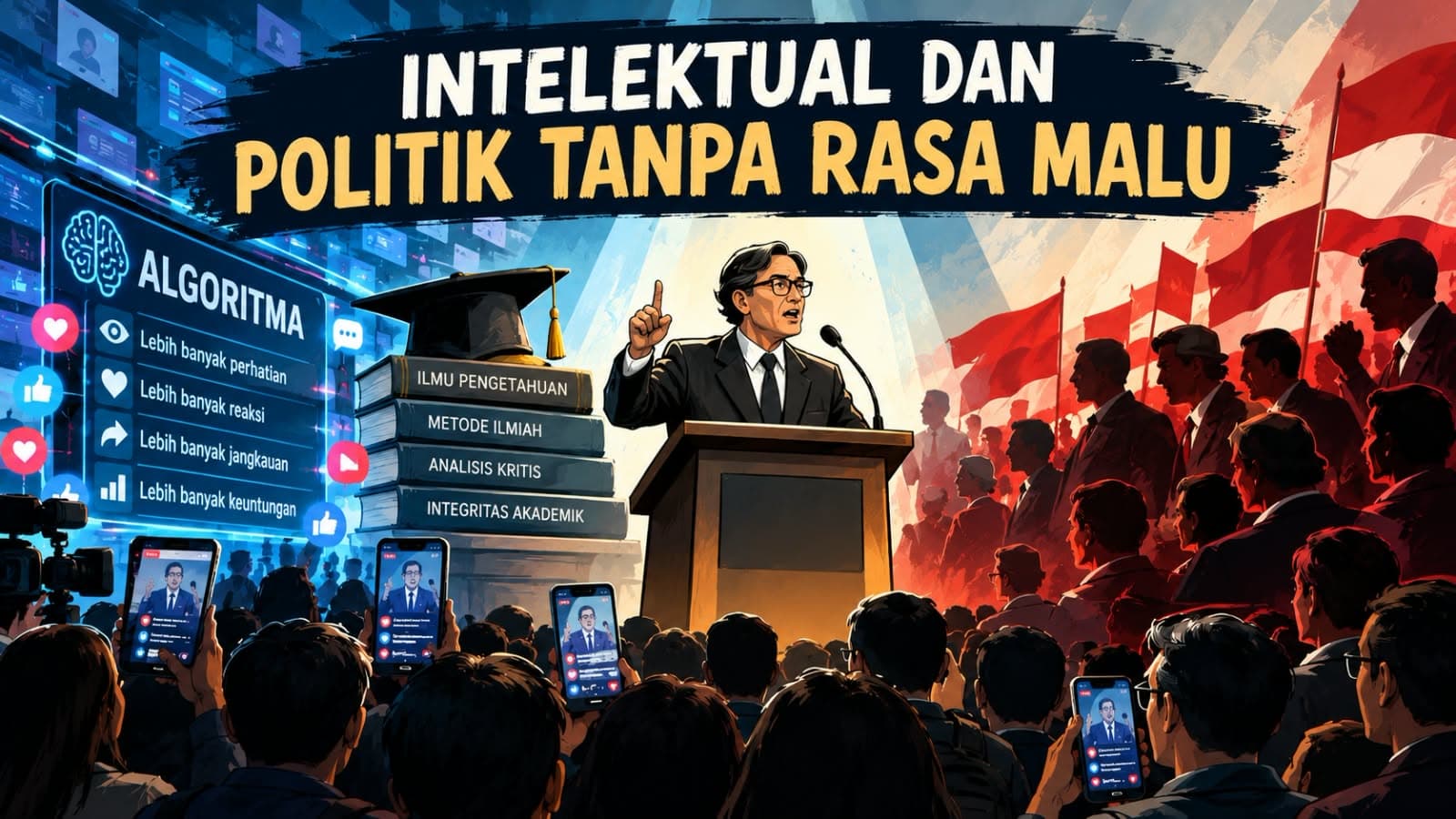Intelektual dan Politik Tanpa Rasa Malu