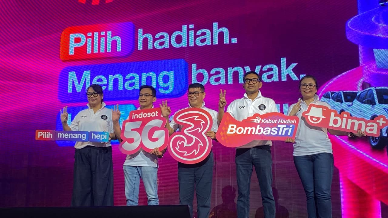 BombasTri Ubah Skema Undian, Pelanggan Kini Bisa Pilih Hadiah