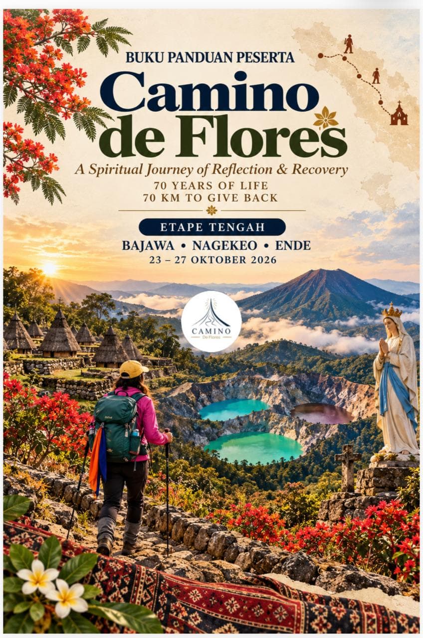 Camino de Flores: 70 Tahun Dr Mari Pangestu,  70 Kilometer untuk Kebangkitan Pariwisata Flores