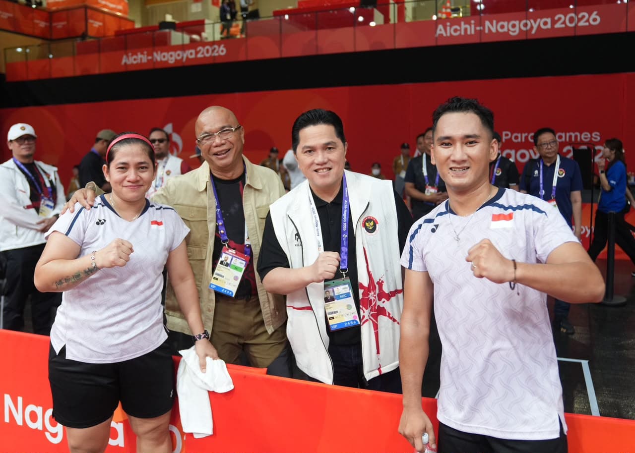 Indonesia Tembus 8 Besar Asian Para Games 2026, Erick Thohir: Alhamdulillah!