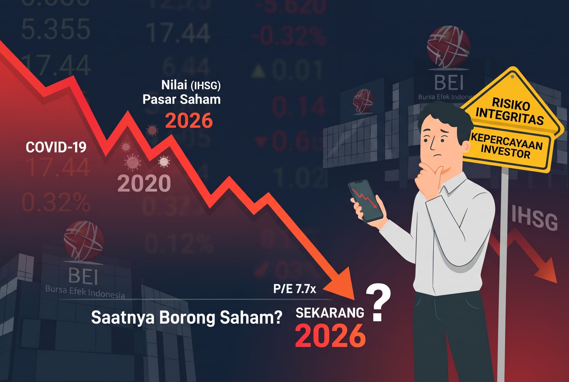IHSG Lebih Murah dari Era Covid-19, Saatnya Borong Saham? Kiwoom Ingatkan Risiko Ini