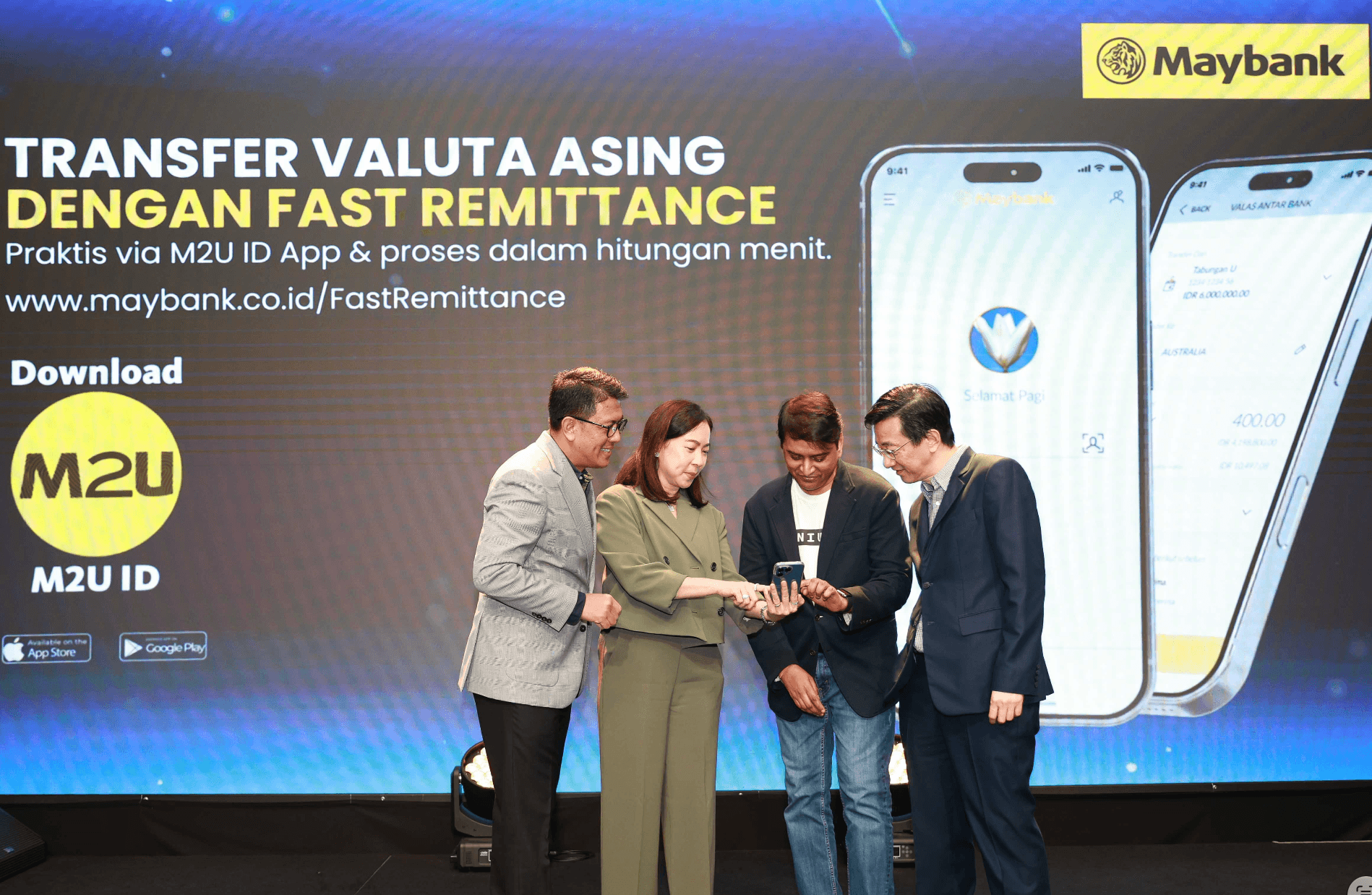 Maybank Indonesia Gandeng NIUM, Luncurkan Fast Remittance di M2U ID