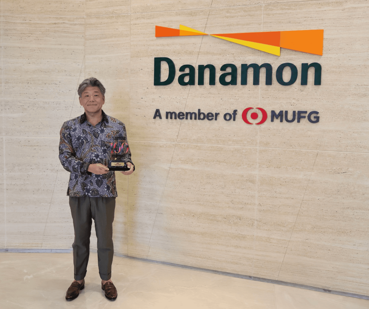 Danamon Naik Peringkat dalam Fortune Indonesia 100, Pendapatan Tembus Rp 30,9 Triliun