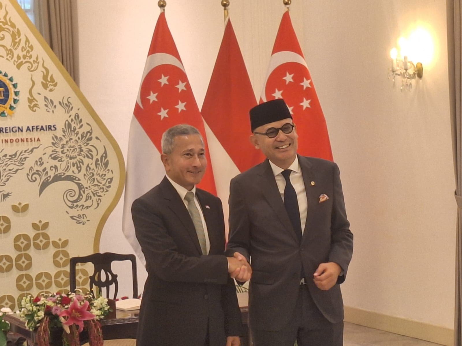Menlu RI: Indonesia dan Singapura Hormati Kerangka Hukum dan Kondisi Masing-masing Negara
