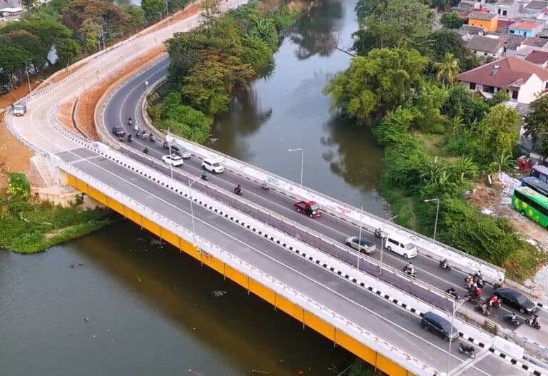 Jembatan Kemang Pratama Bekasi Dibangun Tanpa Pilar, Telan Anggaran Rp 60 Miliar
