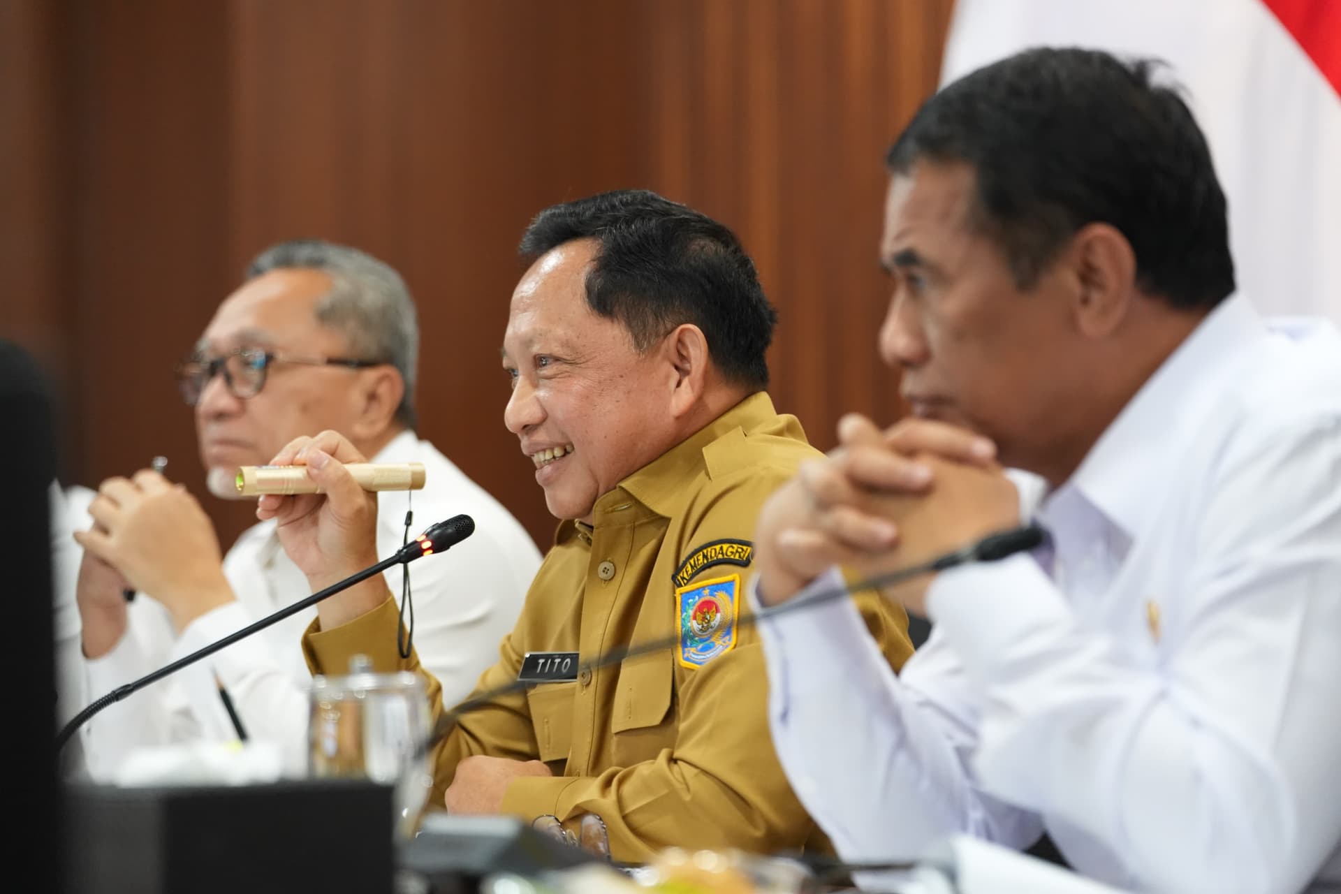 Jelang Nataru, Mendagri Tito Tekankan Percepatan Bansos dan Operasi Pasar Tekan Inflasi Pangan