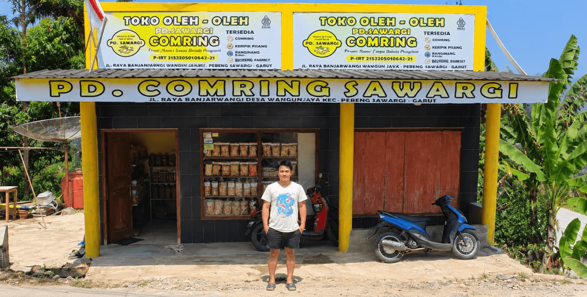 Berkat KUR BRI, Comring Sawargi Naik Kelas dan Buka Lapangan Kerja Bagi Warga Garut
