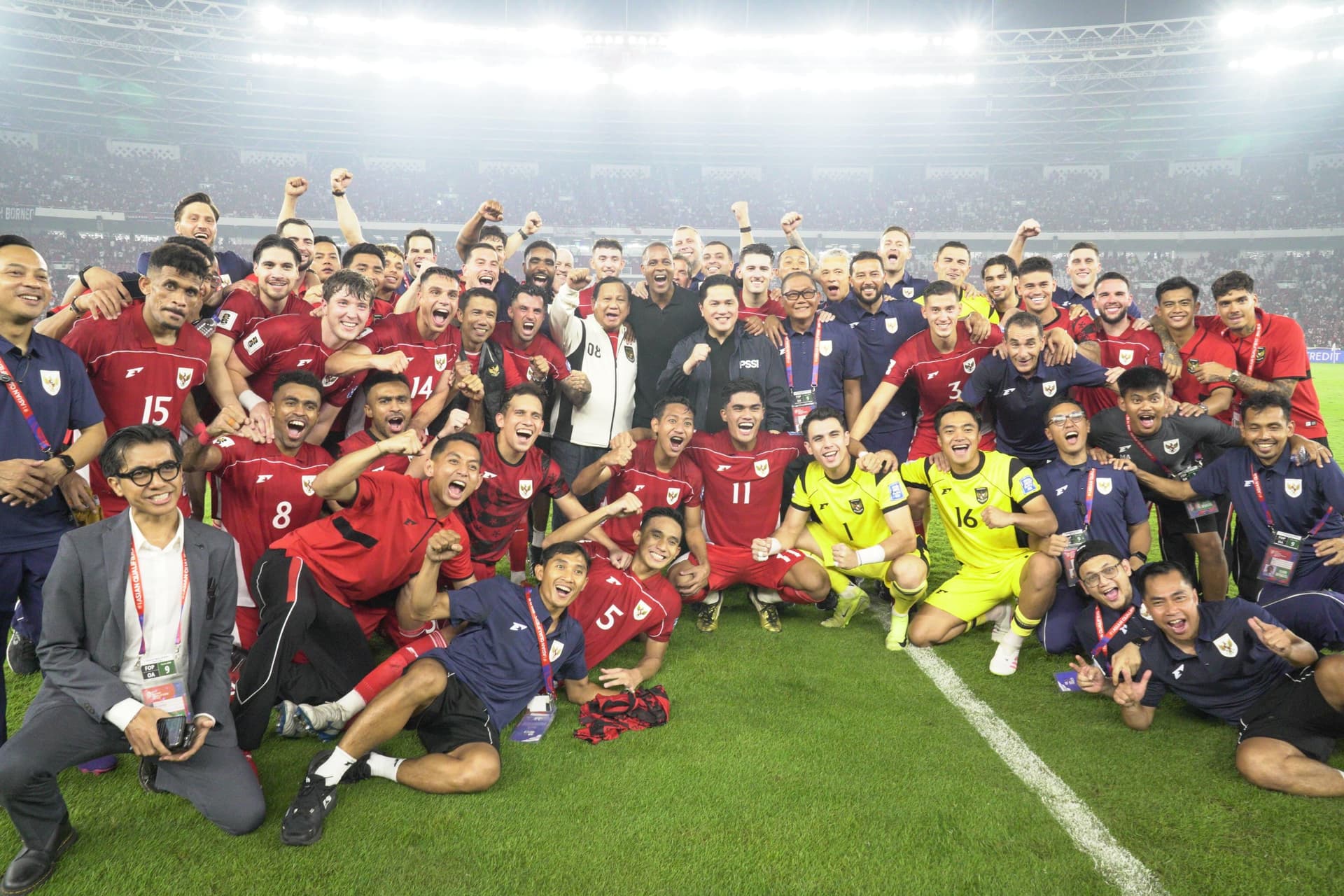 Jelang Indonesia vs Singapura, Prabowo Tekankan Sepak Bola Harga Diri dan Kebanggaan Bangsa