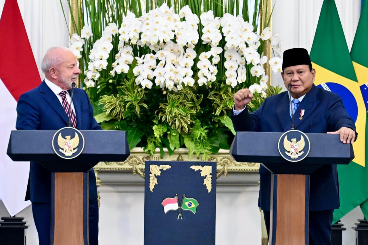 Prabowo Ucapkan Selamat atas Kemenangan Lula di Pilpres Brasil, Dorong Penguatan Hubungan Kedua Negara