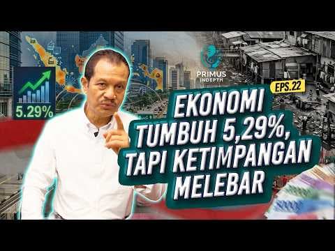 Ekonomi Tumbuh 5,29%, Tapi Ketimpangan Melebar