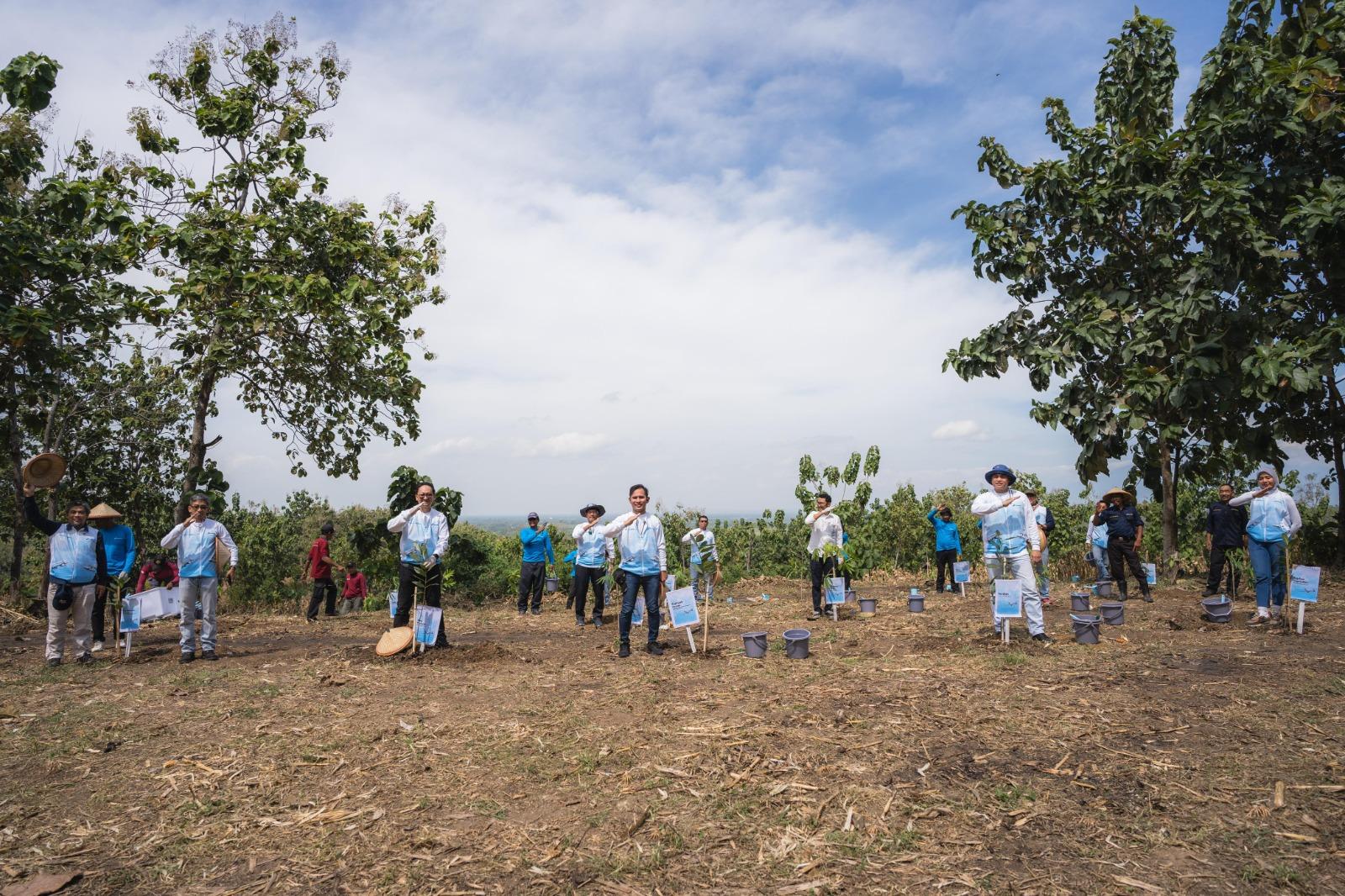 Dorong Sustainability Environment, Pelita Air Bersama Pertamina Tanam 10.000 Pohon di Jawa Timur
