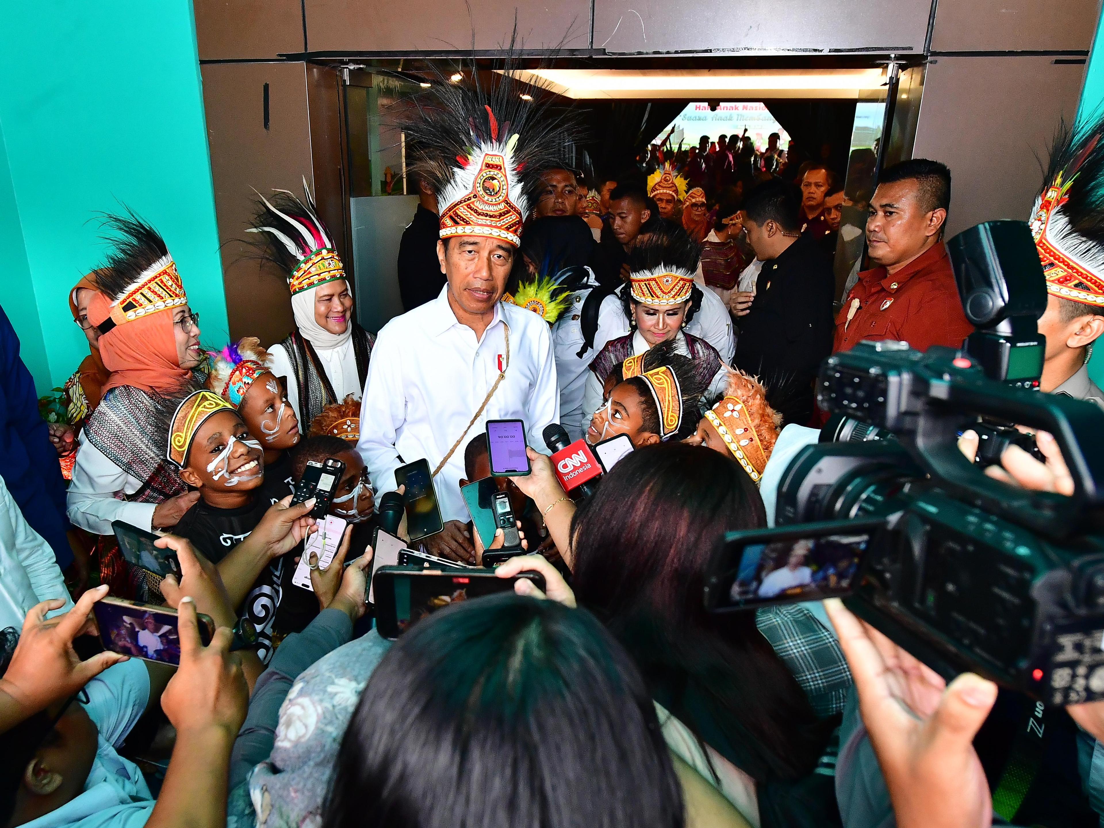 Jokowi Ungkap Alasan Tak Pidato di Hari Anak Nasional 
