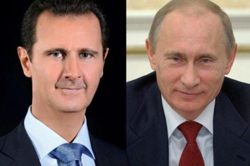 Assad Bertemu Putin di Moskow, Bahas Situasi Geopolitik Global
