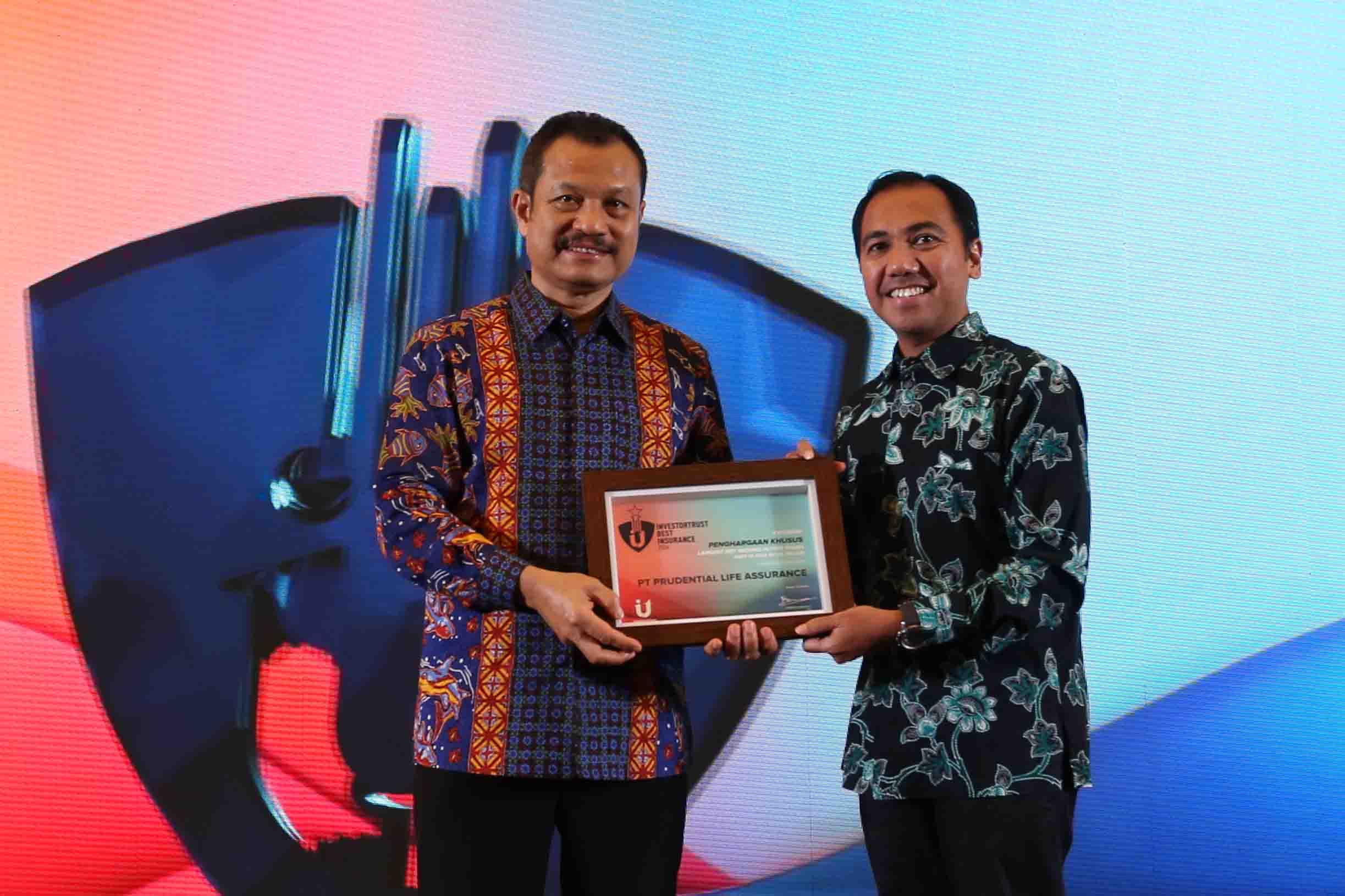 Prudential Indonesia Raih Special Awards di Ajang “Investortrust Best Insurance 2024”
