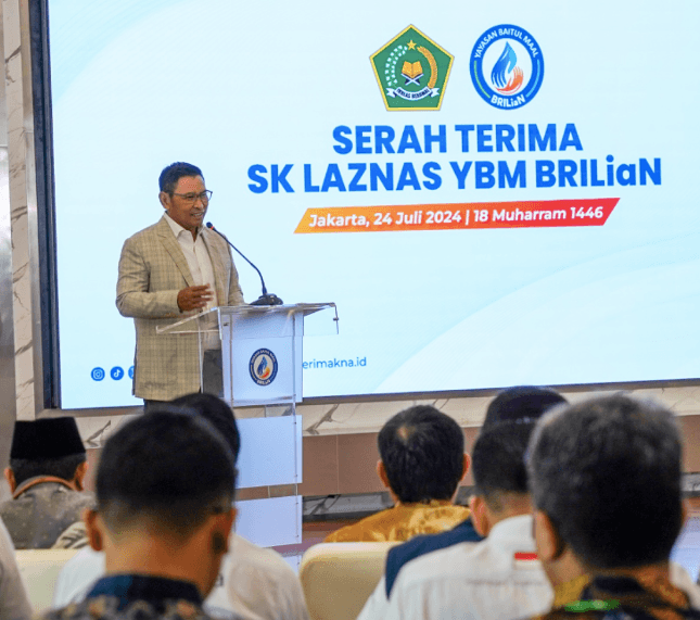 YBM BRILiaN Raih SK Izin Operasional Sebagai Lembaga Amil Zakat Skala Nasional